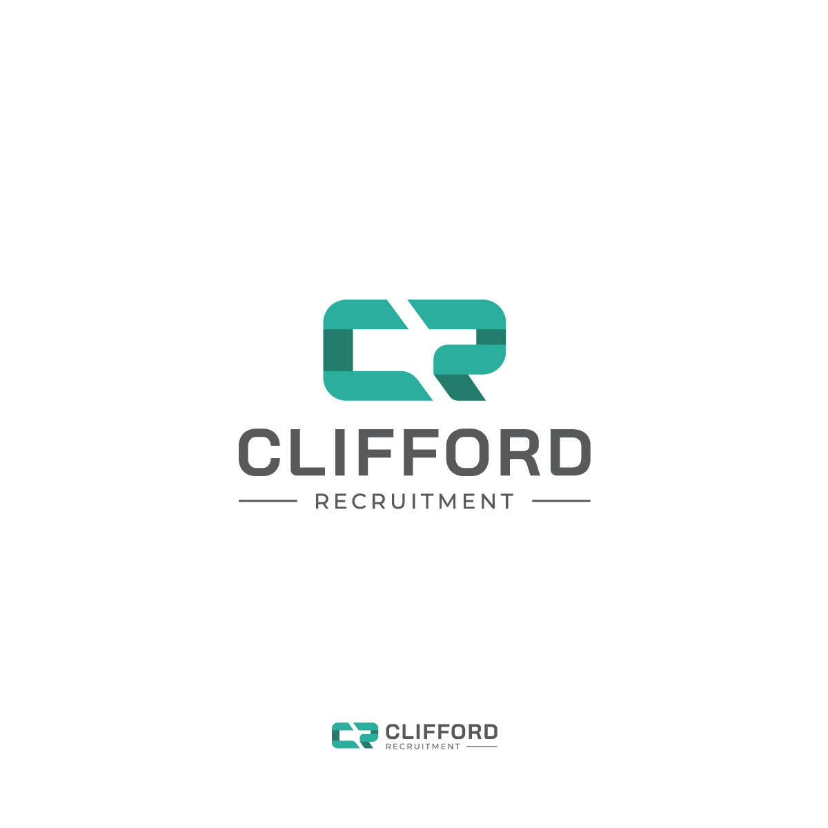 CLIFFORD Recruitment branding business consulting cr logo logo oranyeputih recruitment