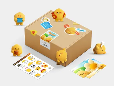 Skooldy Blind Box art branding character design graphic design illustration illustrator logo vector