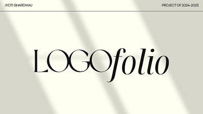 LOGOfolio 2024-25 branding custom font custom typography design graphic design illustration logo logo design logofolio