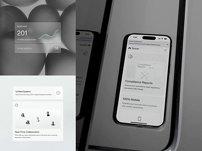 Sonar — Visual Elements animation best web design design modern website ui user interface ux website ui