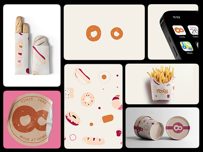 Umme is available for work Foody – Playful Branding for a Snack brand brand book brand designer brand identity brand style guide branding cafe design designer food food branding food shop foody freelance graphic design logo logo maker remote restaurant shop