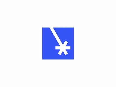 Shooting Star Logo aspiration asterisk branding cosmic design dreams geometric hope illustration logo mark minimalist opportunity shooting sky square star vector wish