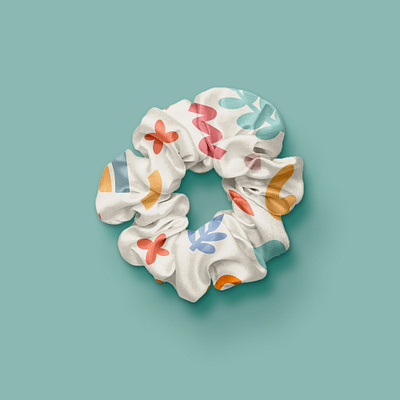 Scrunchies design design graphic design illustration textile design