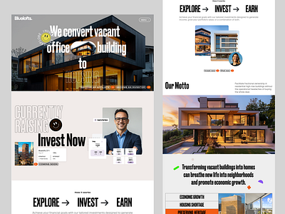 Real Estate Website figma landingpage