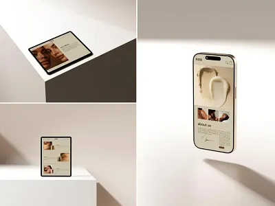 Noa Collection Device Mockup apple brand branding devicec mockup instagram ipad iphone macbook minimal minimal design minimalist mockup social media