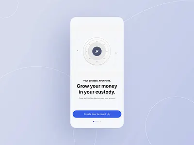Biometric Login UX Animation 2fa animated ui app design biometric login clean ui crypto security crypto wallet face id fintech light theme login animation mobile app mobile ux motion design onboarding product design secure login ui ux user authentication