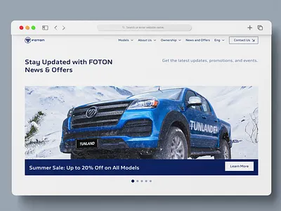 Foton – Power Meets Precision in Automotive UI UX Design automotivedesign brandidentity car car brand commercialvehicles designsystem fleetdesign foton productshowcase truckdesign uxui webvisuals