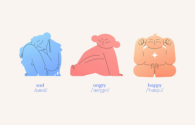 Mascot Animation: Emotions angry animation animation 2d branding character character animation character design emotions graphic design happy healthcare healthcare illustration icons animation illustration mascot mascot animation mental health mood motion graphics sad