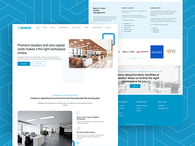 CoWorking | Web design | UI/UX | Landing Page | Homepage business space clean design clean layout corporate website coworking app coworking website creative space flexible workspace minimal design modern ui office booking office branding office ui remote office shared office ui ux web design workspace design workspace ui
