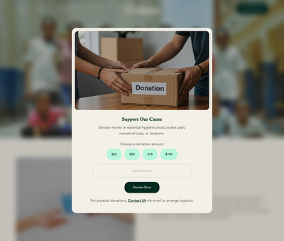 Donation UI branding design donation donation ui landing page ui uiux ux web design website