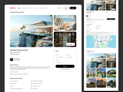 Stays - Winzy Travel Website branding design dribbble best shot figma graphic design illustration logo stays travel website travelstays ui ux vector
