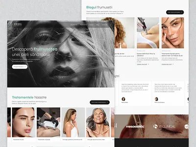 Beauty Salon beauty beauty website landing design landing page ui website ui