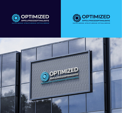 Modern, O, Digital, Optimized Minimal Logo Design. 3d animation branding creative design dribbble graphic design logo logomaker luxury markistry minimal modern o letter optimized ui