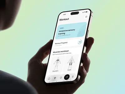 Fitness Tracker Mobile App app design fitness fitness app health health and fitness mobile mobile app tracker ui uiux workout