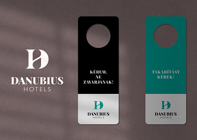 Danubius Hotels redesign branding illustrator logo redesign
