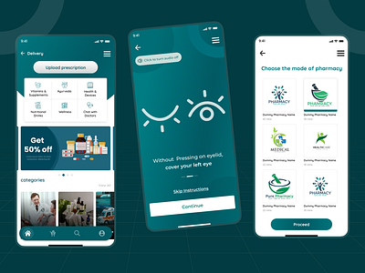💊 PharmaEase – Your Health, One Tap Away appdesign branding creativedesign dashboarddesign design designinspiration figma illustration interactiondesign interfacedesign minimaldesign mobiledesign moderndesign productdesign prototype ui uidesign ux uxdesign webdesign