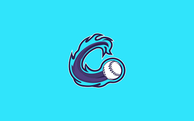03 Concepts “C” Sports Logo Design for Baseball Team abstract logo baseball logo design graphic design illustration initial logo lettermark logo logo sports logo