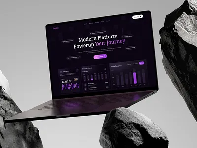 Finance Saas Website adom finance website saas saas design saas platform saas website ui design web web design website design