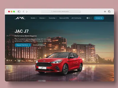 JAC Motors – An advanced automotive website UI/IX & NextJs automotivedesign commercialfleet interfacedesign jacmotors pickupdesign productdesign truckdesign uxui vehicleshowcase visualbranding