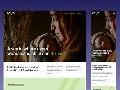 NGO Website global health ngo non profit public health social impact