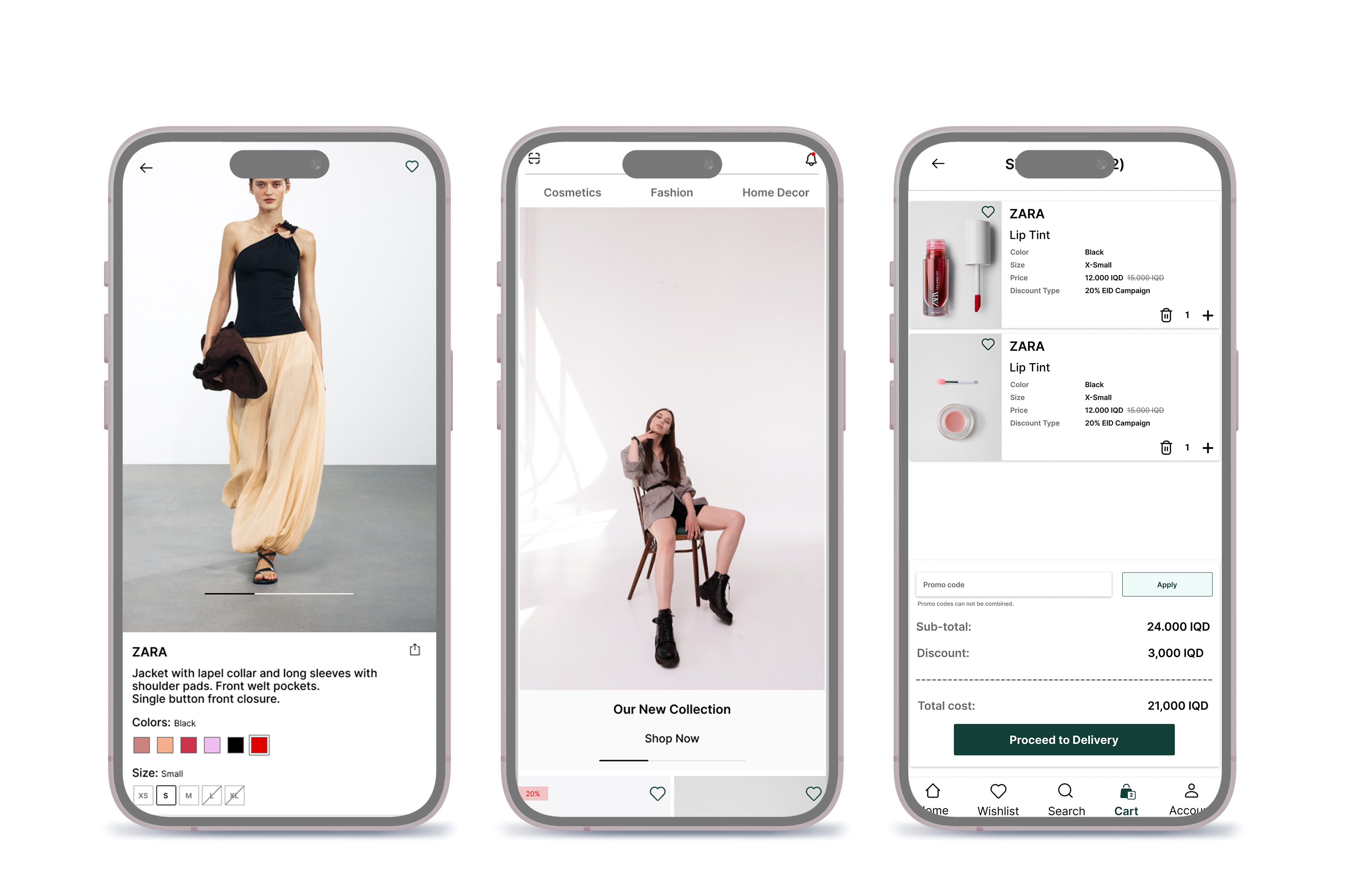 Example of E Commerce App In Flutter