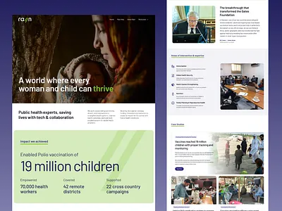 NGO Website global health ngo non profit organization public health