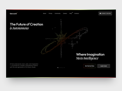 UI-UX for AI design interface product service startup ui ux web website
