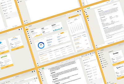 ContractWrangler: Simplifying Legal Complexity Through Smart Web contracts legal product design ui ausit ui design ui ux web app