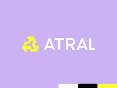 Atral Logo ai ai logo branding creative logo dynamic logo identity branding logo logo design logotype minimal logo minimalist logo saas saas branding saas logo security logo software company startup ai saas tech logo tech technology visual identity