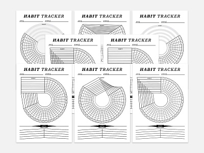 Habit Tracker Bundle Pack creative habit tracker habit tracker habit tracker bundle habit tracker template indesign habit tracker minimalist habit tracker simple habit tracker tracker bundle unique habit tracker