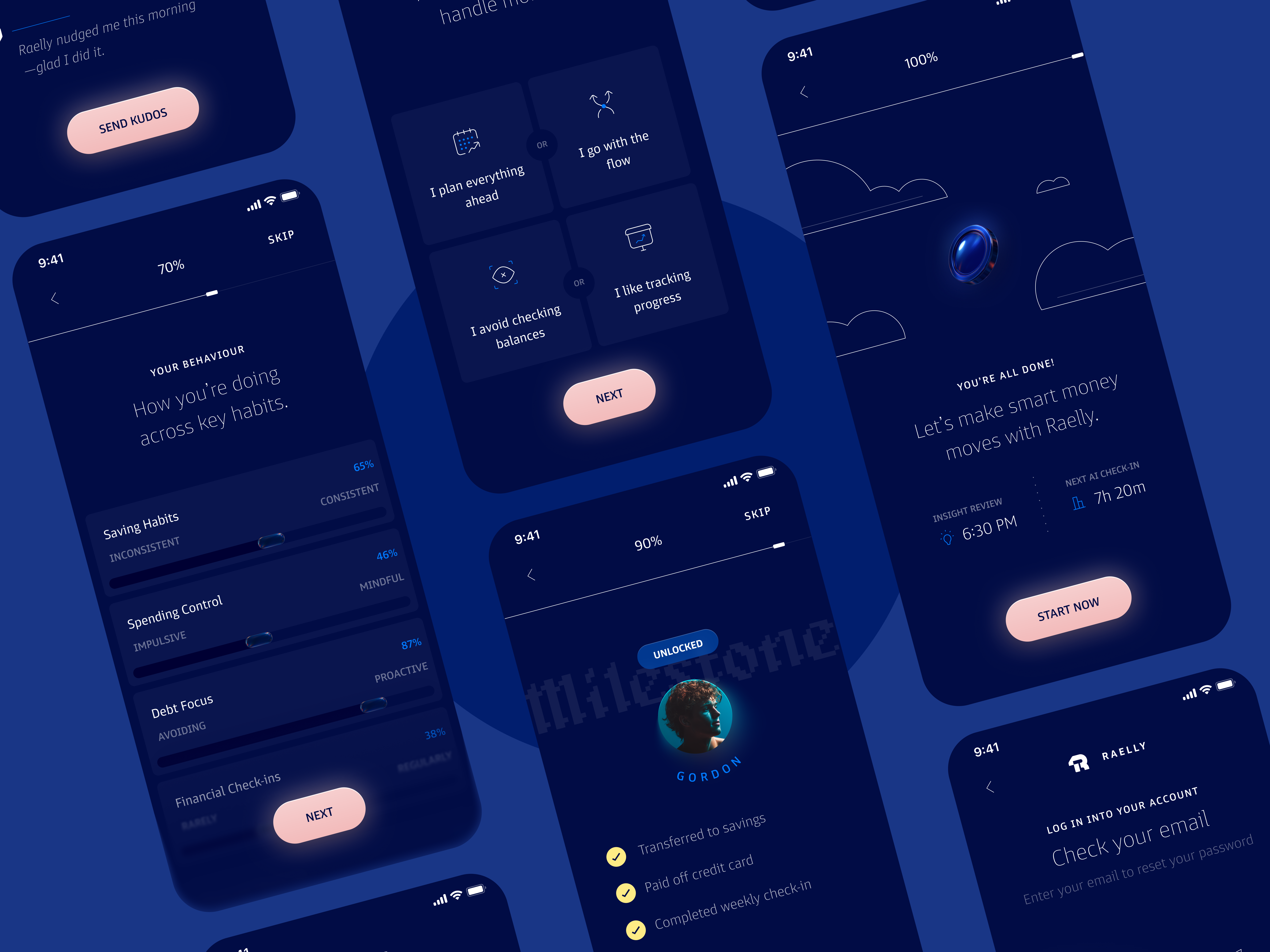 Raelly Mobile App app clean design flat mobile ui ux