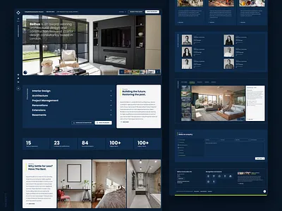 Responsive website - WordPress template branding dark theme home page interior design landing page light theme modes progressive web application pwa resposive website template theme ui ui design user interface ux website wordpress