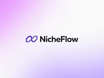 NICHEFLOW - LOGO DESIGN a logo branding connection design graphic design identity illustration logo logo design logos logotype m logo startup logo tech ui z logo
