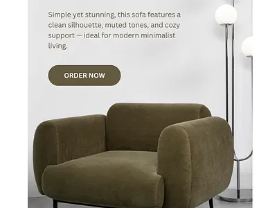 Bold Simplicity | Interior Ad Design branding dailydesign designinspiration dribbbleshowcase furnituredesign graphic design minimalistdesign modernfurniture posterdesign visualcomposition