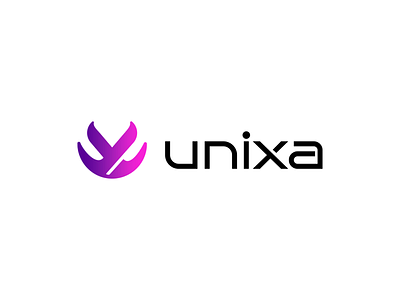 Unixa, Logo design branding flat graphic design icon illustration logo logo design logo designer u logo x logo
