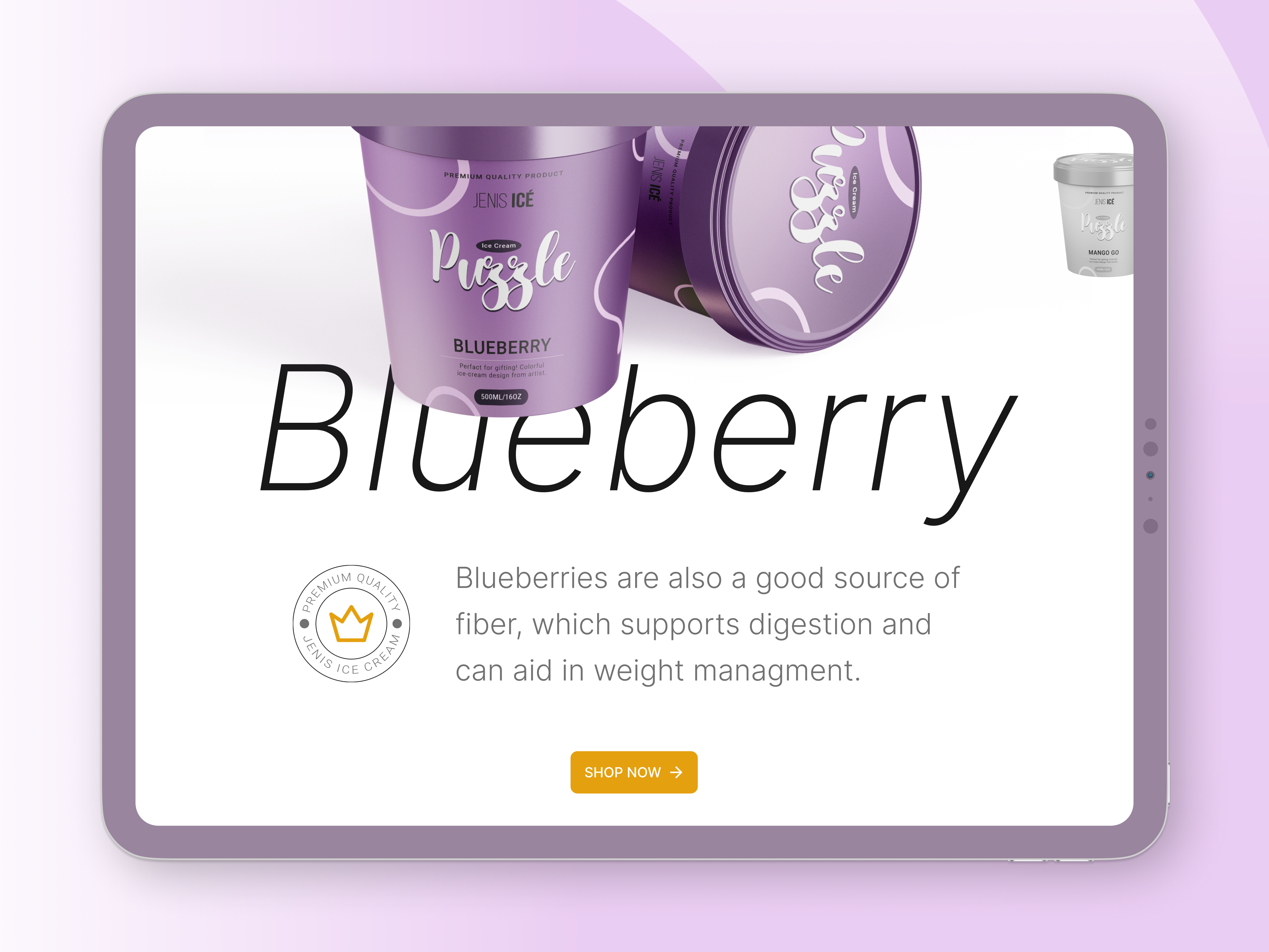Example of Strategic E Commerce Website Design