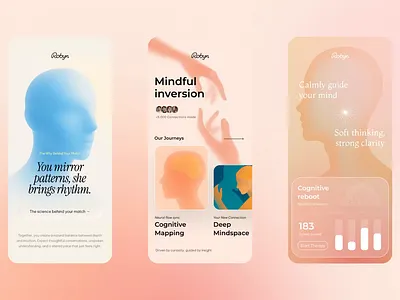 Robyn ReBranding app branding design health illustration iphone mental ui