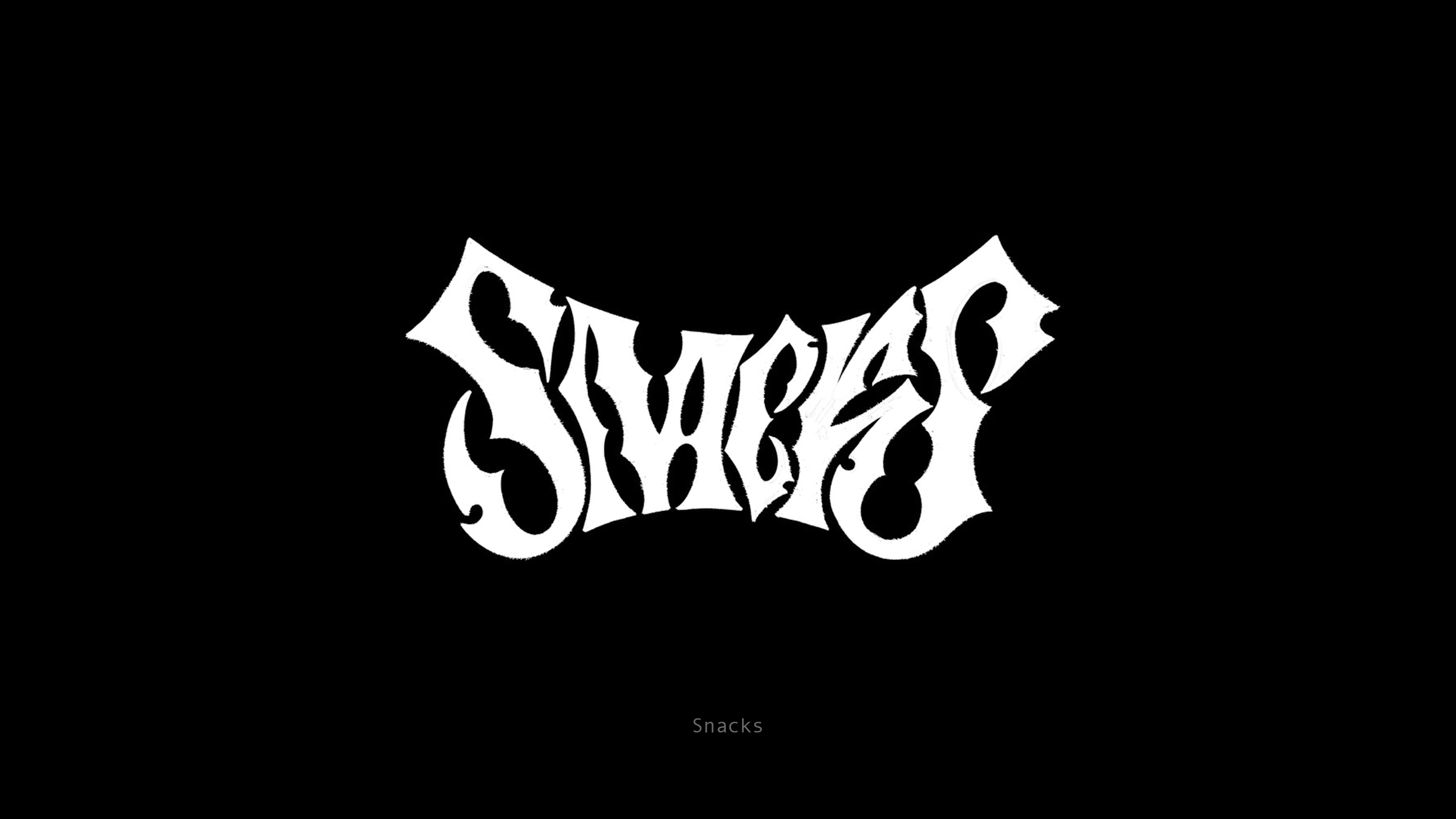 Snacks Lettering branding calligraphy custom type customisation customlettering design goodtype graphic design hand lettering handlettered lettering lettering for print logo merchandise merchandising procreate typedesign typography