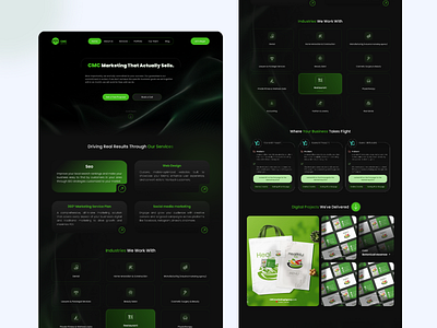 CMC Marketing Website Redesign✨