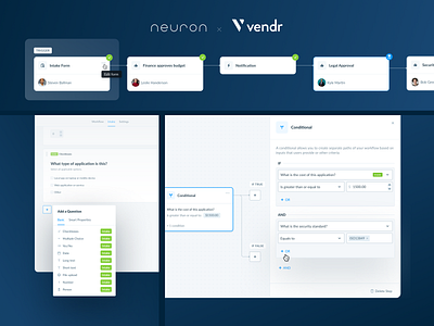 Vendr - UX/UI Design b2b design enterprise interface neuron platform procurement product product design sales software ui ux ux design