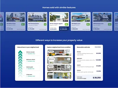 AI-Powered Renovation Platform - UX/UI Design ai animation dashboard design genai graphic design interface lead generation neuron product design real estate report sales software ui ui design ux ux design ux for ai