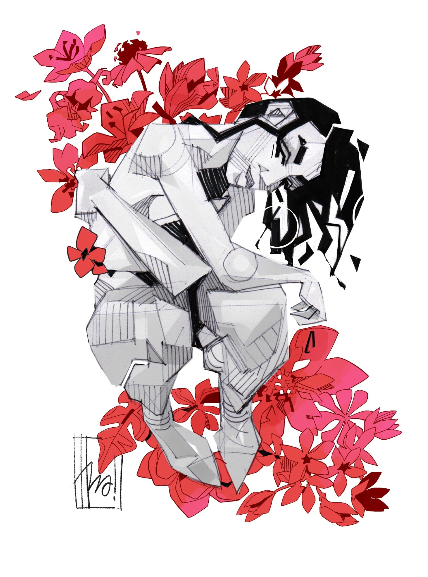 My Soul🌸🌷 flower grace illustration lifestyle sketch sketchbook