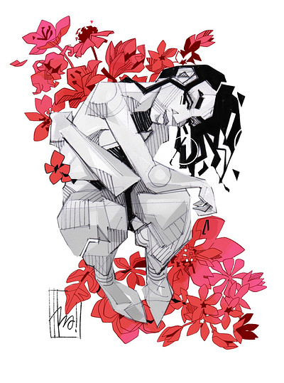 My Soul🌸🌷 flower grace illustration lifestyle sketch sketchbook