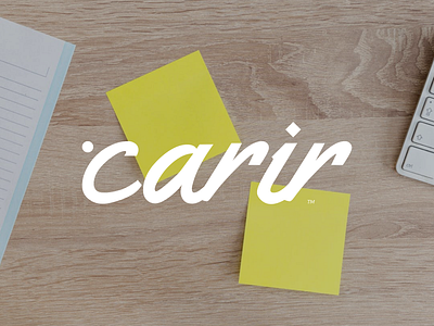 carir productivity and inspirational app logo design branding graphic design logo minimalalist modern vector wordmark