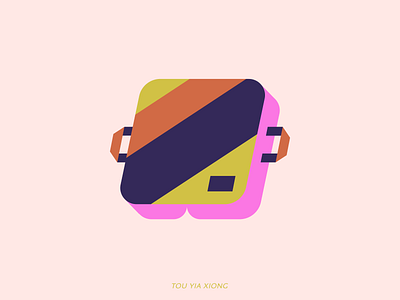 Crash Pad 2d art boulder bouldering branding climb climbing crash design figma geometric graphic icon illustration illustrator logo organic pad rock ui vector