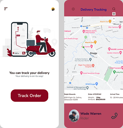 Location Tracker daily ui 020
