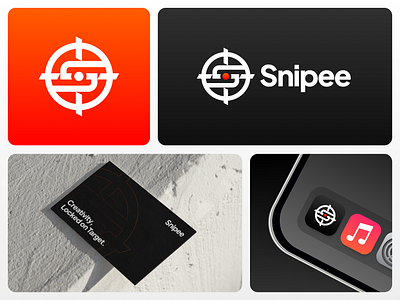 Snipee - Logo concept branding logo logo design vector