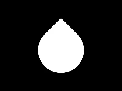 Drop of water geometric abstract logo abstract logo blood logo drop logo geometric abstract logo geometric logo lumon lumon industries minimal logo minimalist logo modernist logo severance tear logo water drop logo water logo