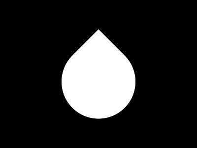 Drop of water geometric abstract logo abstract logo blood logo drop logo geometric abstract logo geometric logo lumon lumon industries minimal logo minimalist logo modernist logo severance tear logo water drop logo water logo