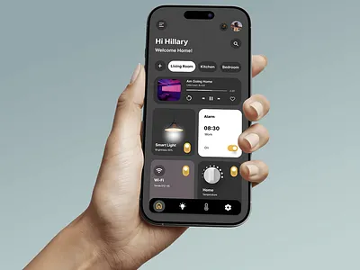 SmartHome App concept app design ui ux